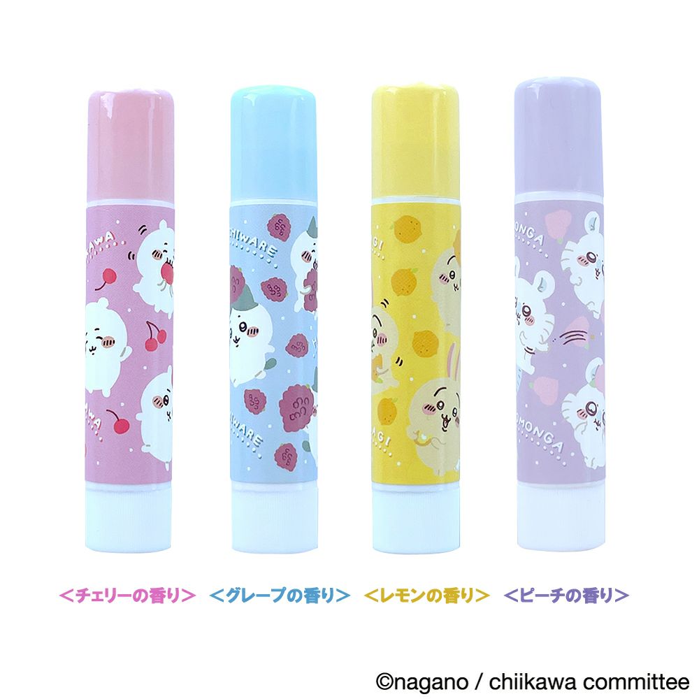 SHOBIDO CHIIKAWA LIP BALM 4G - 4 SCENTS