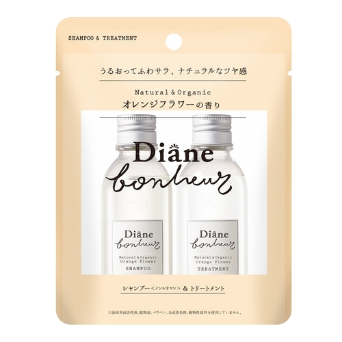 DIANE Orange Flower Scent shampoo & Treatment Travel Set