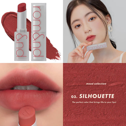 Romand Zero Matte Lipstick  03 SILHOUETTE 3g