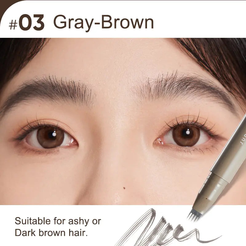 JUDYDOLL LIQUID EYEBROW PEN 1.8ML - 3 COLORS