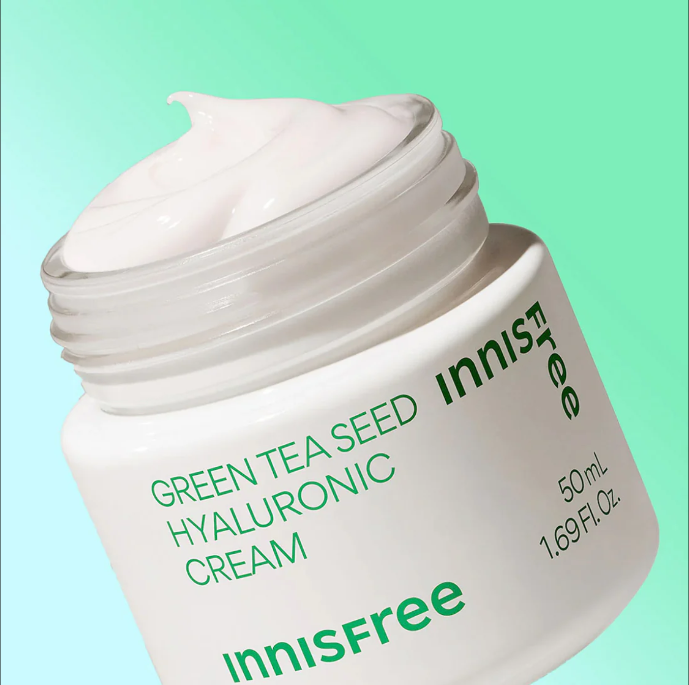 INNISFREE GREEN TEA SEED HYALURONIC CREAM 50ML