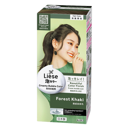 KAO Liese Bubble Color Forest Khaki 108ML (NON-MEDICINAL PRODUCTS)