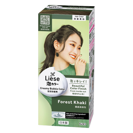 KAO Liese Bubble Color Forest Khaki 108ML (NON-MEDICINAL PRODUCTS)