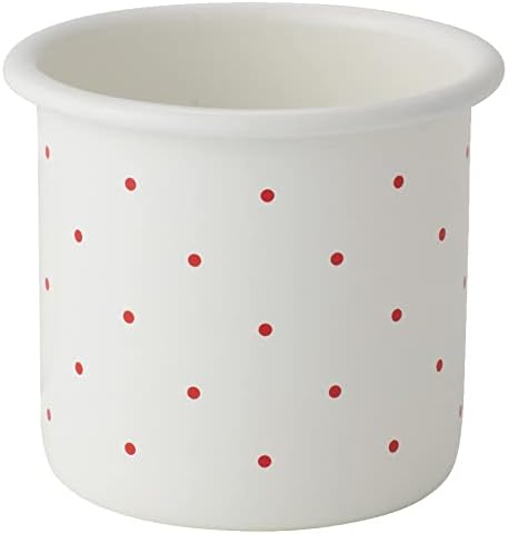 SKATER ENMG4-A ENAMELED MUG, 12.8 FL OZ (380 ML), KASMINE, IVORY