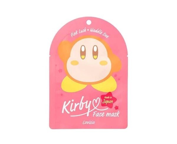 KIRBY FACE MASK PINK LUSH 1 SHEET 20ML- 2 TYPES