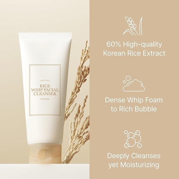 I'M FROM RICE WHIP FACIAL CLEANSER 150ML