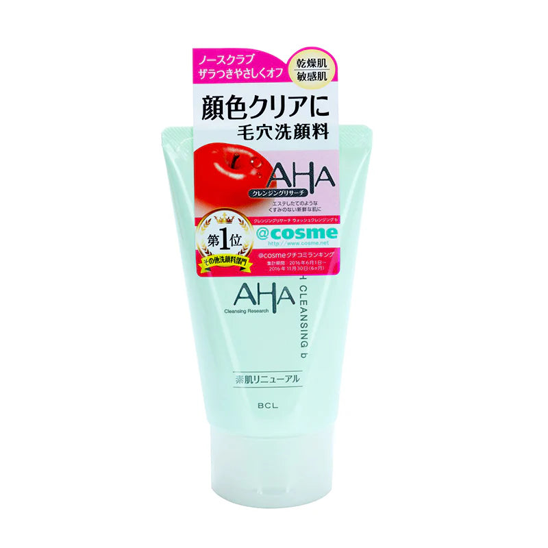 BCL AHA CLEANSING RESEARCH WASH CLEANSING 125G - 6 TYPES