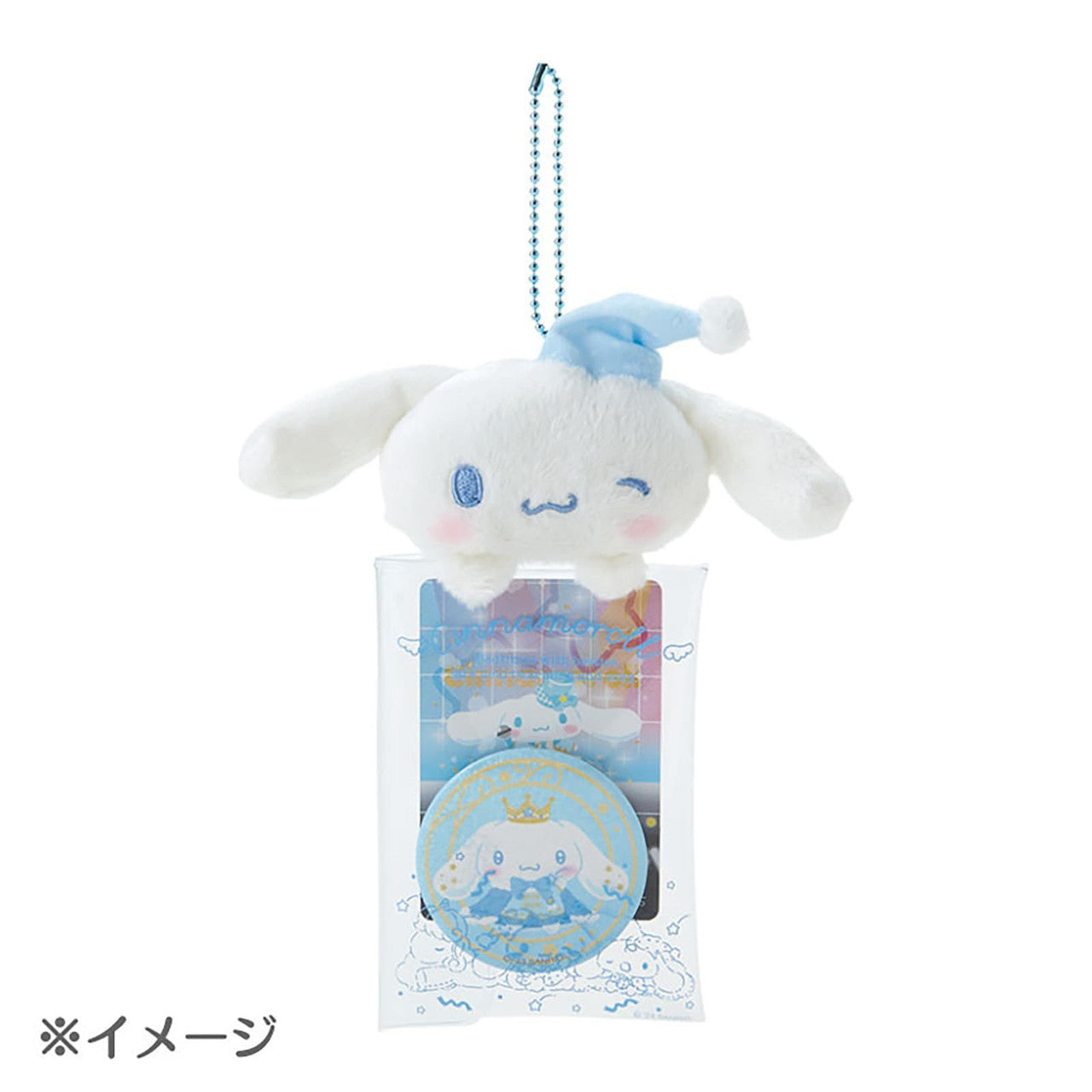 SANRIO CINNAMOROLL SLEEPY TIME MASCOT CLEAR CASE