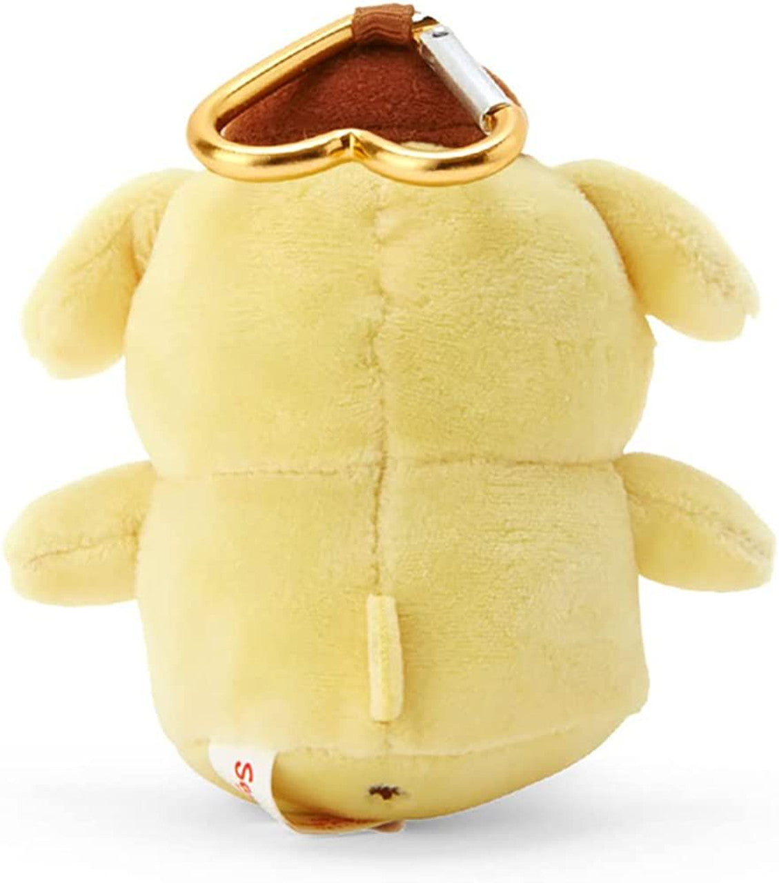 Sanrio Plush Mascot Holder with Heart Carabiner - PomPom Purin