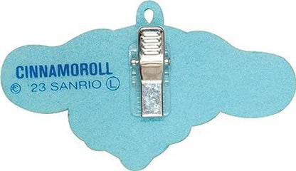 SANRIO CINNAMOROLL J'S PLANNING EMBROIDERED CLOTH PATCH ACCESSORIES WITH CLIP