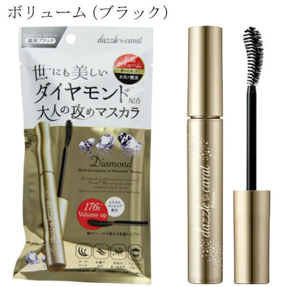 Dazzle Carat Gloss Black Volume & Curl Mascara Defective outer box