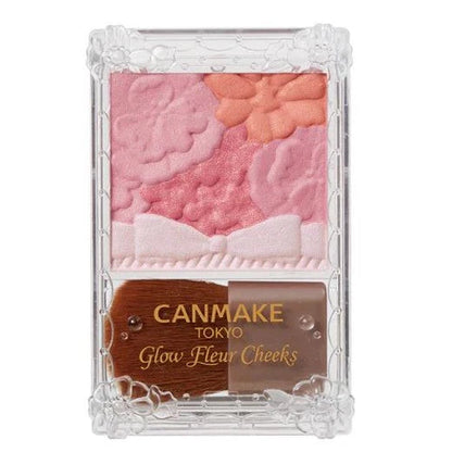 CANMAKE GLOW FLEUR CHEEKS 6.3G - 4 COLOURS