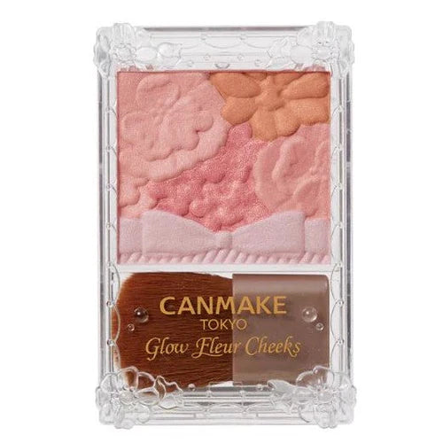 CANMAKE GLOW FLEUR CHEEKS 6.3G - 4 COLOURS