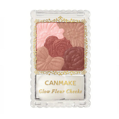 CANMAKE GLOW FLEUR CHEEKS 6.3G - 4 COLOURS