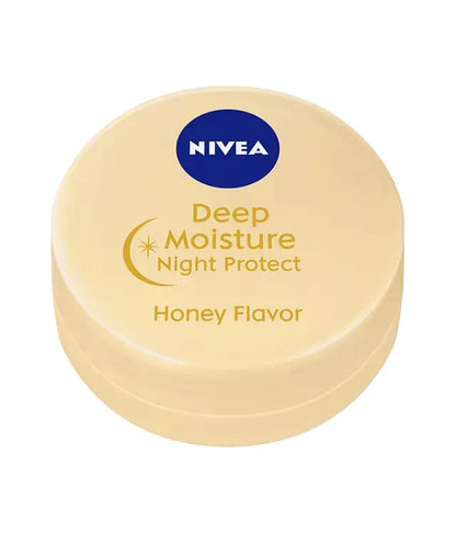 Nivea Deep Moisture Night P Honey Lip Balm Honey Fragrance,7g