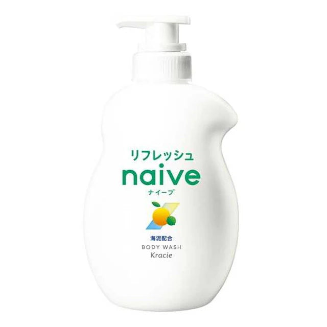 KRACIE NAIVE BODY SOAP 530ML - 3 SCENTS