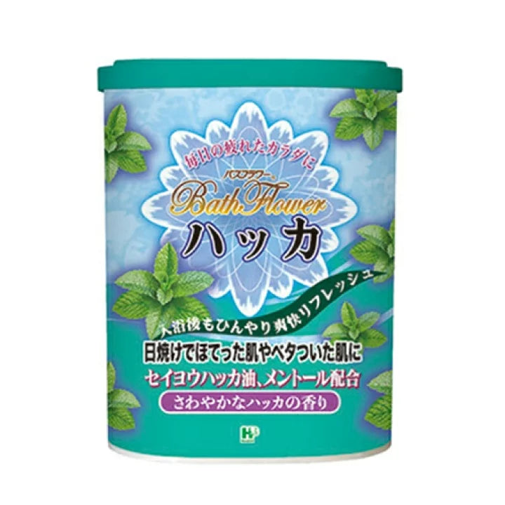 HEALTH BATH FLOWER HOT SPRING BATH SALT 680G - 3 SCENTS