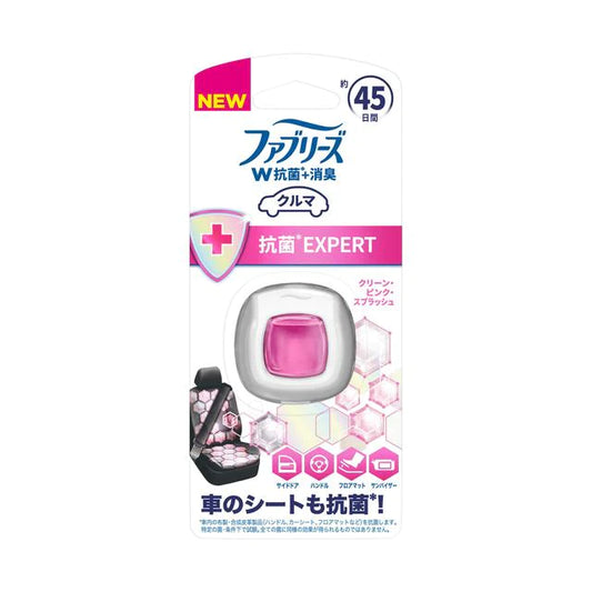 P&G FEBREZE CAR EASY CLIP ANTIBACTERIAL CLEAN PINK SPLASH 2.2ML