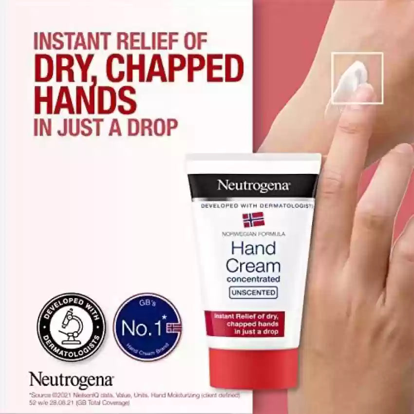 NEUTROGENA NORWAY FORMULA INTENSE REPAIR HAND CREAM FOR SUPER DRY SKIN UNSCENTED 50ML