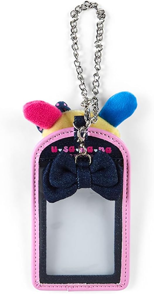 SANRIO USAHANA PASS & CARD CASE (HEISEI CHARACTER RIBBON)