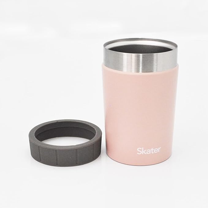 SKATER HOT AND COLD CAN BEVERAGE HOLDER FOR 350 ML PINK