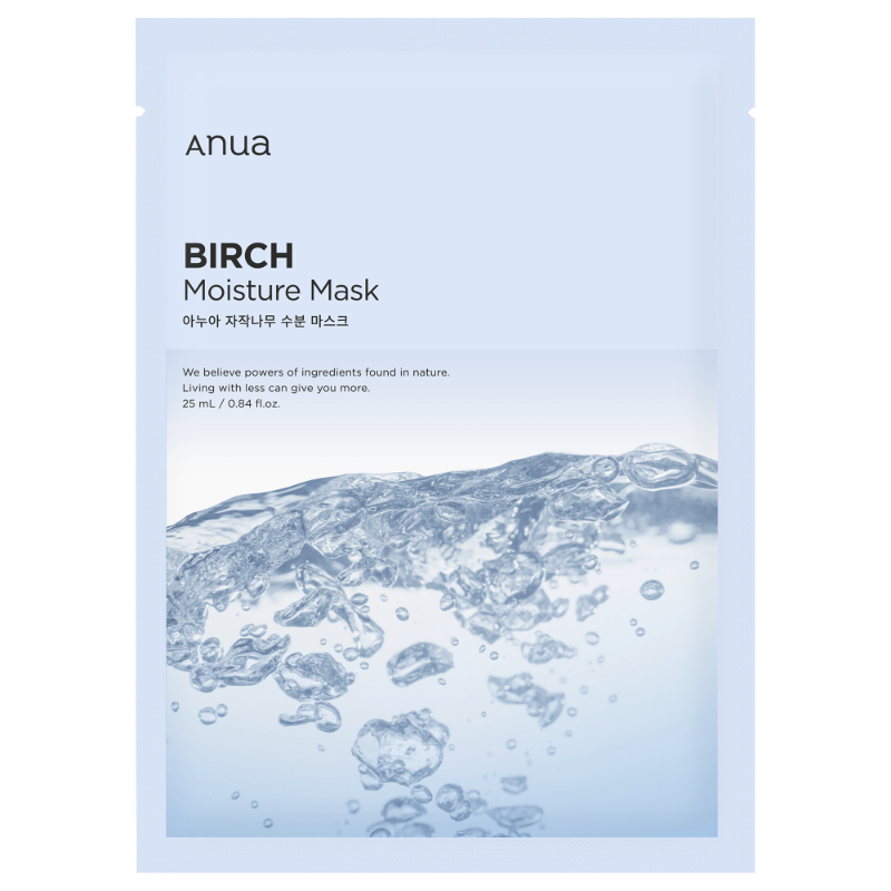 ANUA BIRCH MOISTURE SHEET MASK 25ML - 2 SIZES