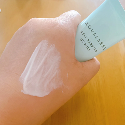 SHISEIDO AQUA LABEL SELF BARRIER UV MILK SPF 50+ PA++++ 45G