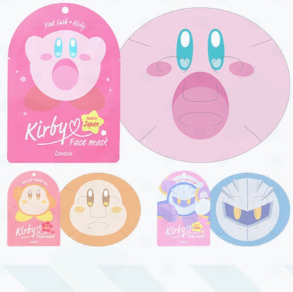 KIRBY FACE MASK PINK LUSH 1 SHEET 20ML- 2 TYPES