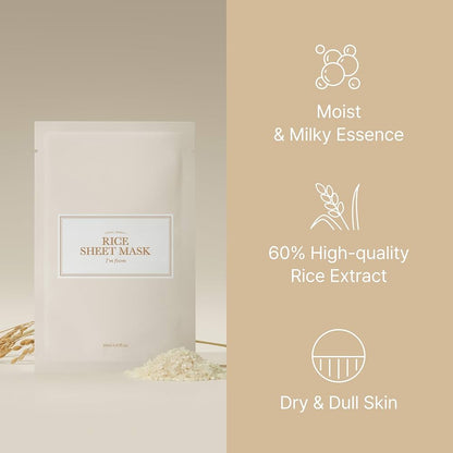 I'M FROM RICE SHEET MASK 23ML*1EA