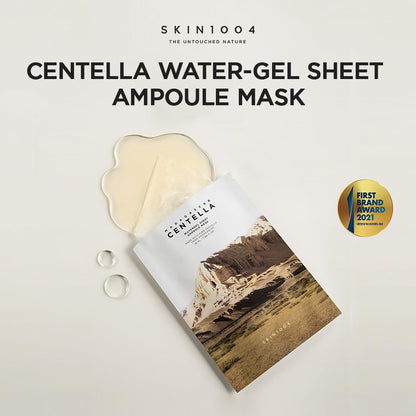 SKIN1004 MADAGASCAR CENTELLA WATERGEL SHEET AMPOULE MASK 25ML X 5PCS