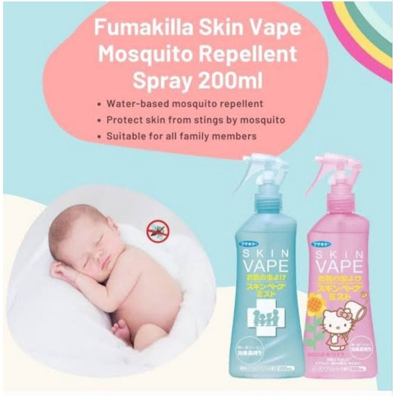 FUMAKILLA SKIN VAPE MOSQUITO REPELLENT 200ML