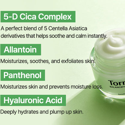 TORRIDEN BALANCEFUL CICA SOOTHING CREAM 80ML