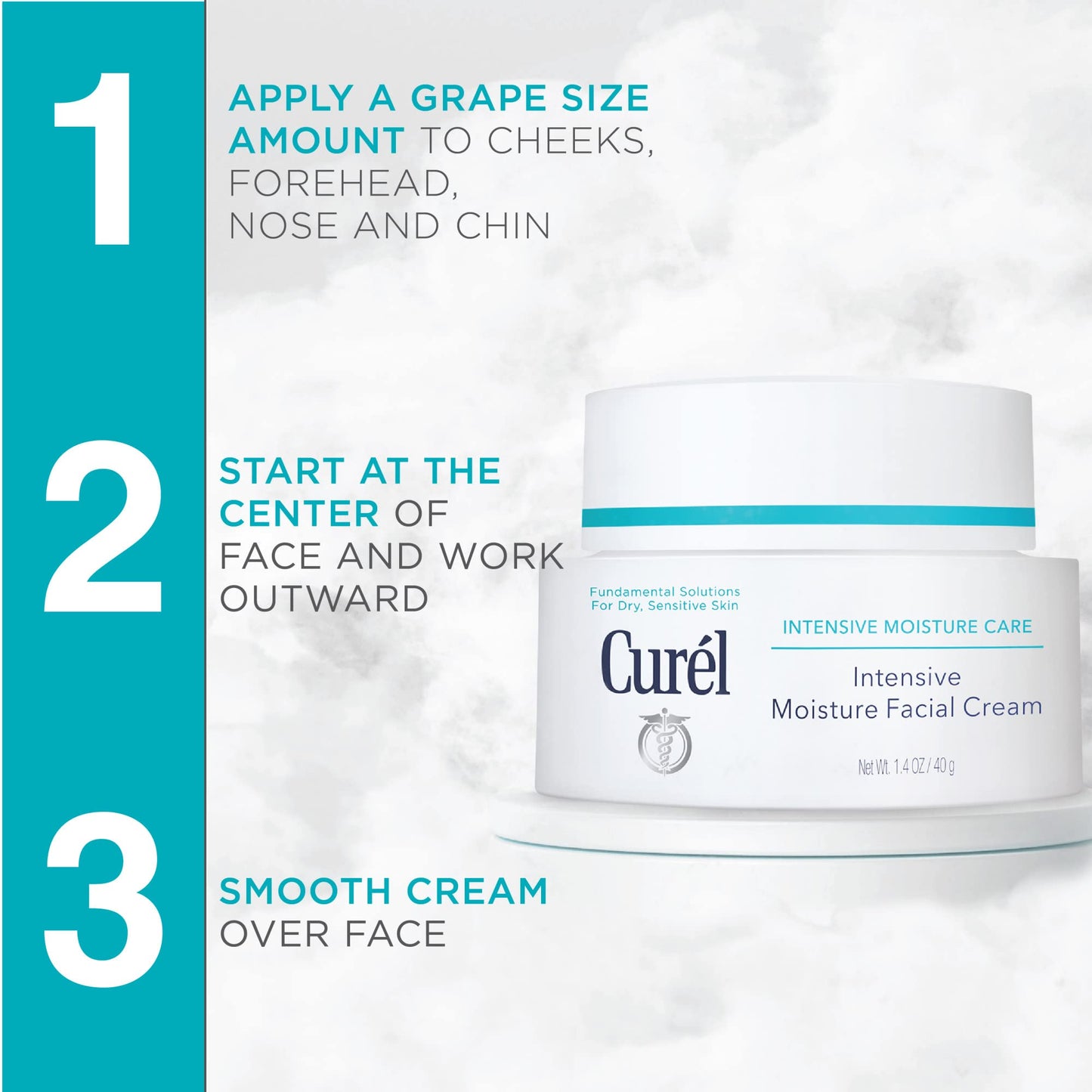 CUREL INTENSIVE MOISTURE CARE MOISTURE CREAM 90G