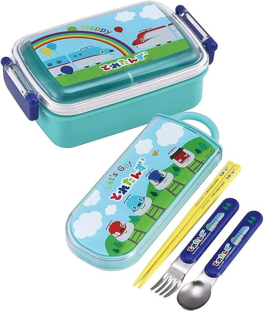 SKATER RBF3ANAG-A  LUNCH BOX, 15.9 FL OZ (450 ML) & FREE TRIO SET