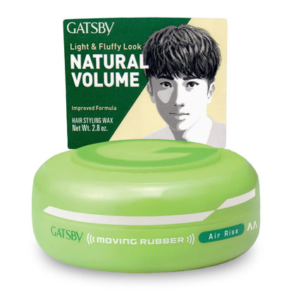 MANDOM GATSBY MOVING RUBBER HAIRWAX 80G - 7 TYPES