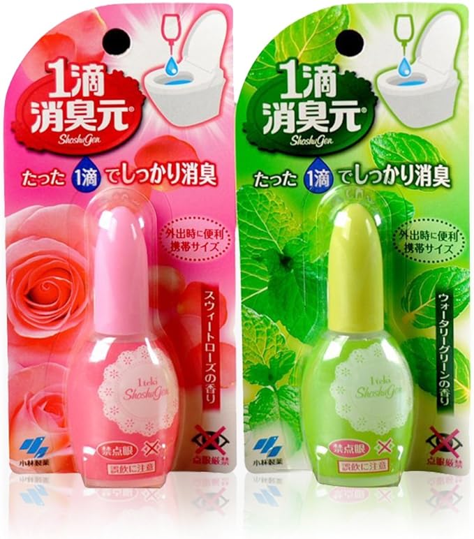 KOBAYASHI PHARMACEUTICAL 1 DROP DEODORANT 20ML - 2 SCENTS