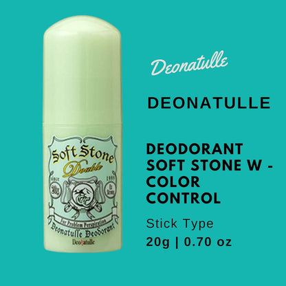 DEONATULLE SOFT STONE DOUBLE DEODORANT 20G