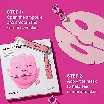 DR.JART+ CRYO RUBBER™ FACE MASK - 2 TYPES