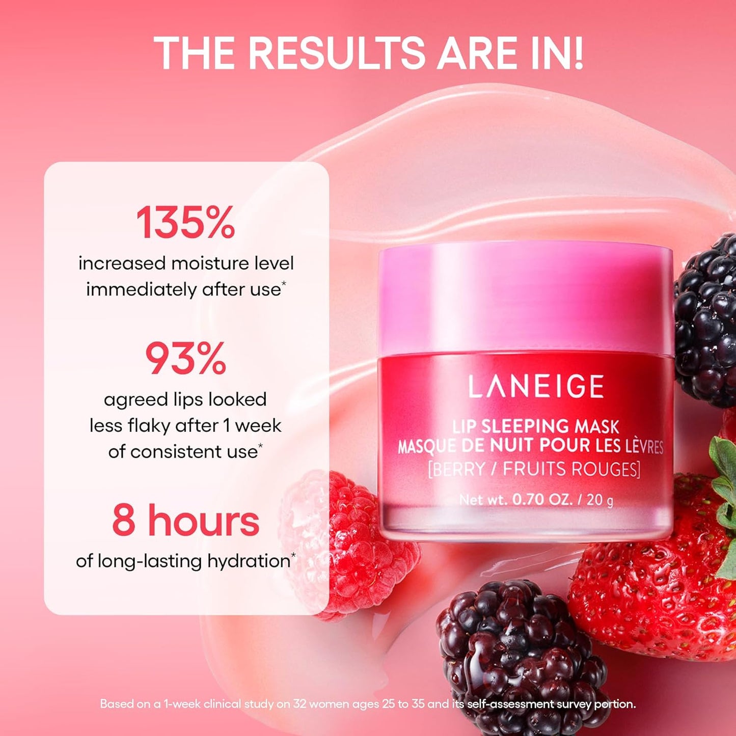 LANEIGE LIP SLEEPING MASK 20G - 4 TYPES