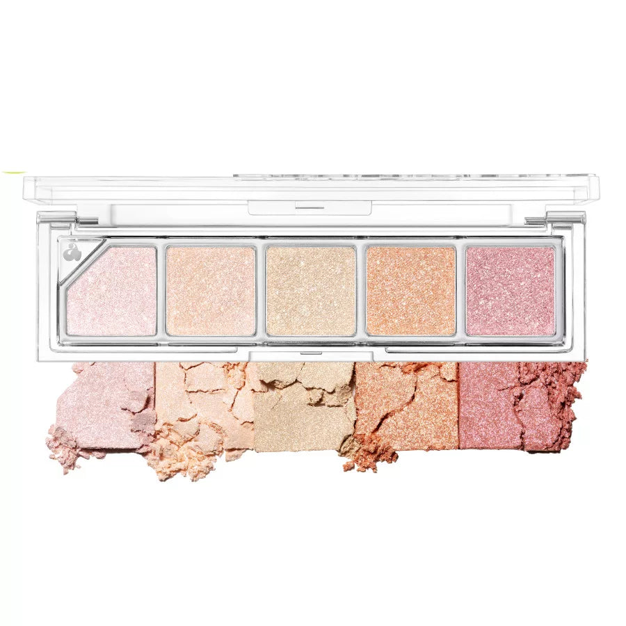 UNLEASHIA MOOD SHOWER FACE PALETTE HIGHLIGHTER 4G - 2 COLOURS