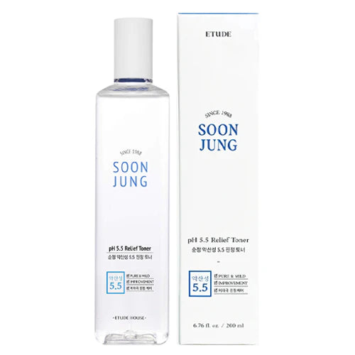 ETUDE SOONJUNG PH5.5 RELIEF TONER 200ML