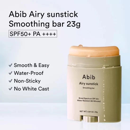 ABIB AIRY SUNSTICK SMOOTHING BAR - 23G