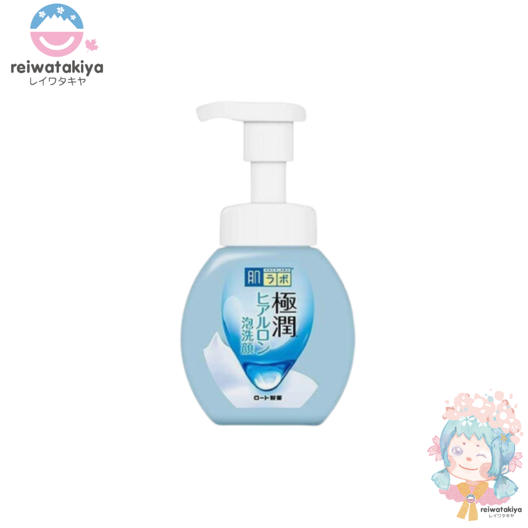 Rohto Hadalabo Gokujyun Hyaluronic Foaming Face Wash 160ml