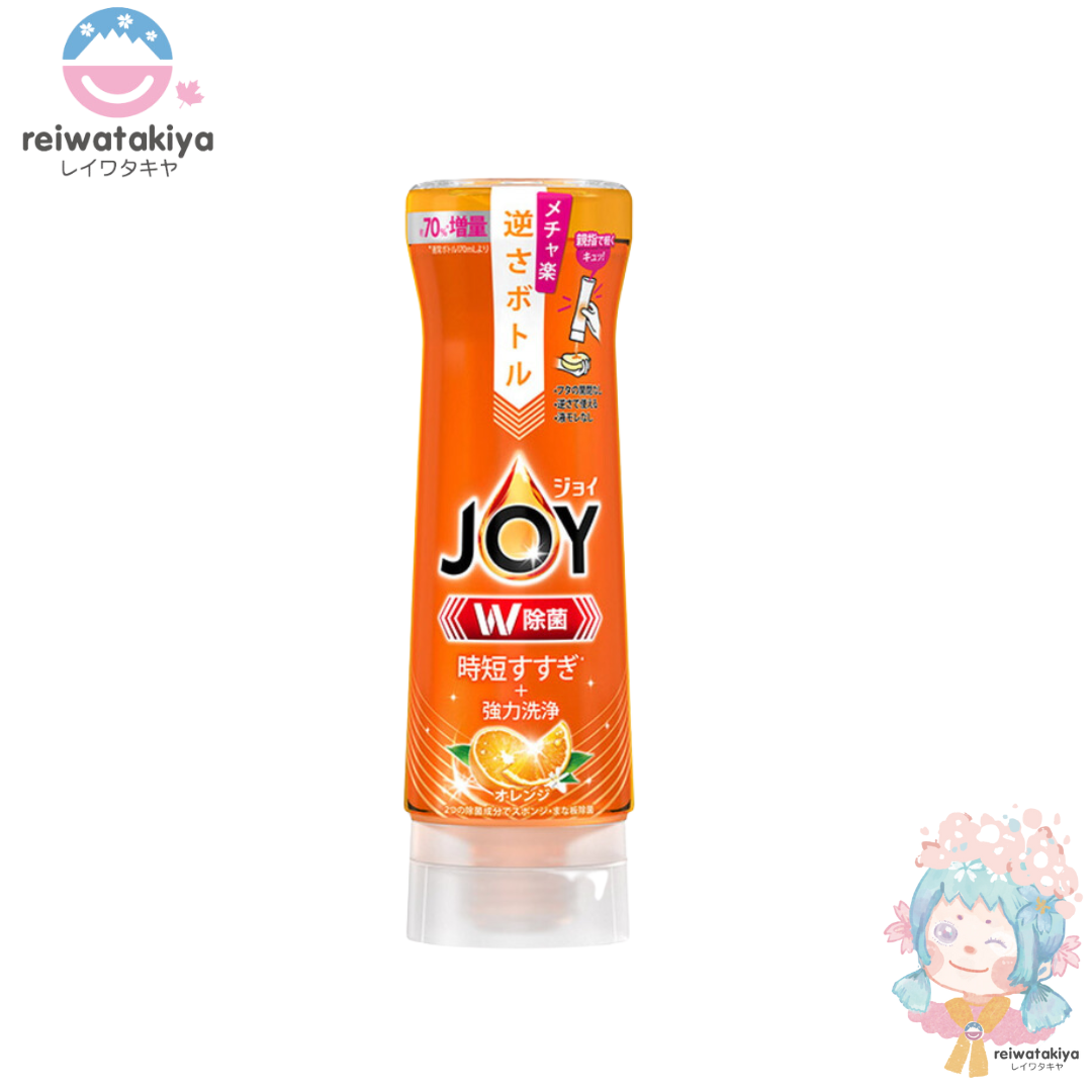 P&G JOY DISINFECTING AND DEODORISING DISHWASHING LIQUID ORANGE SCENT 290ML