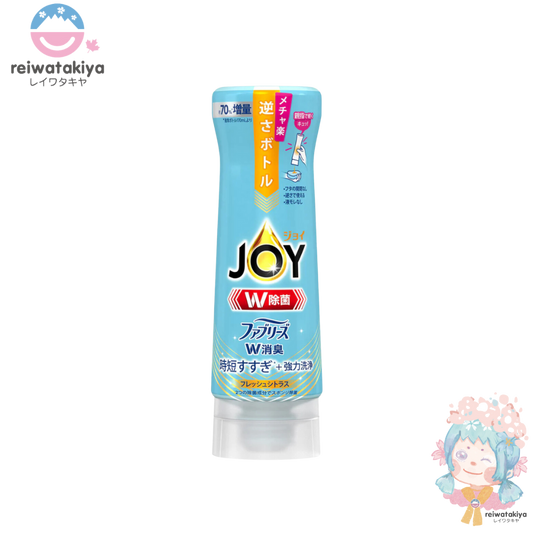 P&G JOY DISINFECTING AND DEODORISING DISHWASHING LIQUID FRESH CITRUS SCENT 290ML