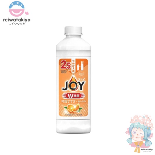 P&G JOY DISINFECTING AND DEODORISING DISHWASHING LIQUID ORANGE SCENT 325ML REFILL