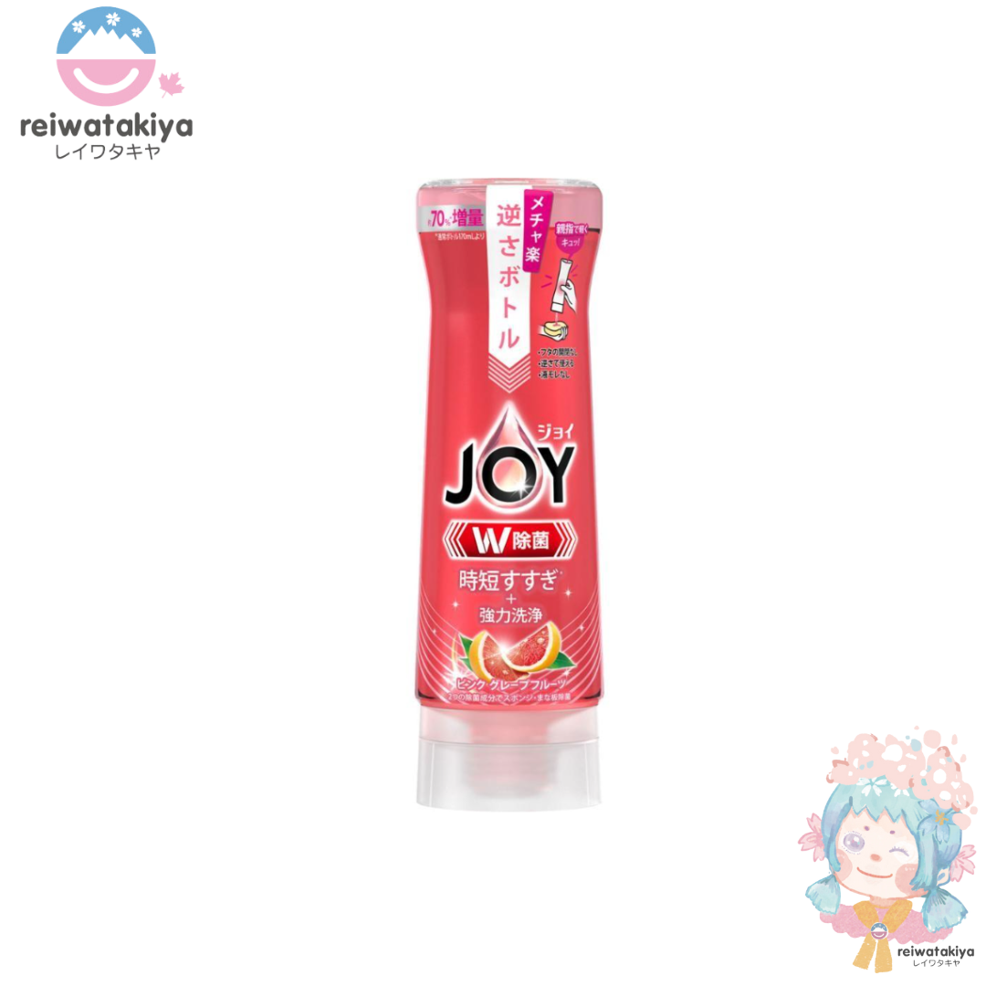 P&G JOY DISINFECTING AND DEODORISING DISHWASHING LIQUID GRAPEFRUIT SCENT 290ML