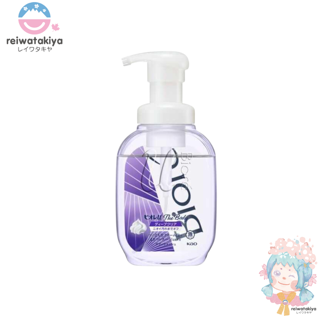 KAO BIORE U BODY FOAM TYPE HERBAL FRESH FRAGRANCE PUMP 540ML - 2 REFILL SIZES