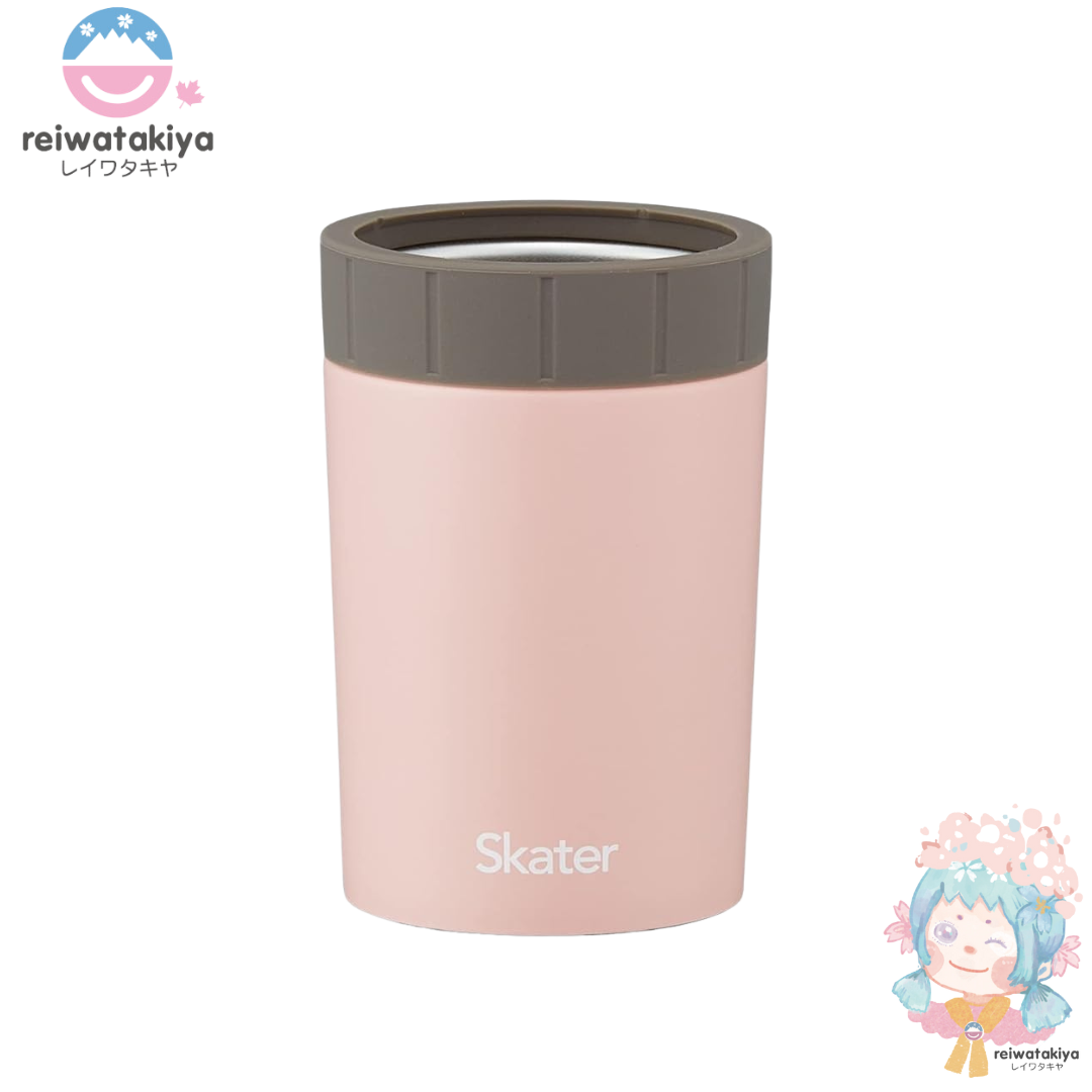 SKATER HOT AND COLD CAN BEVERAGE HOLDER FOR 350 ML PINK