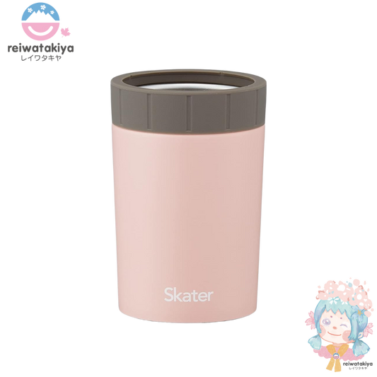 SKATER HOT AND COLD CAN BEVERAGE HOLDER FOR 350 ML PINK